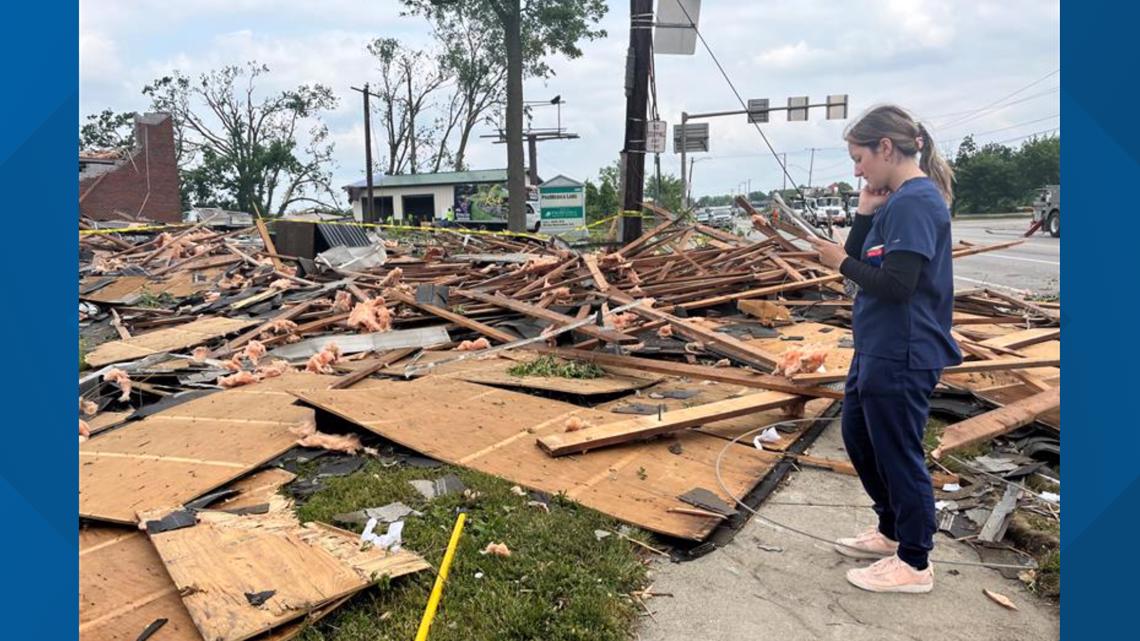 Residents in Point Place come together after Thursday's tornado