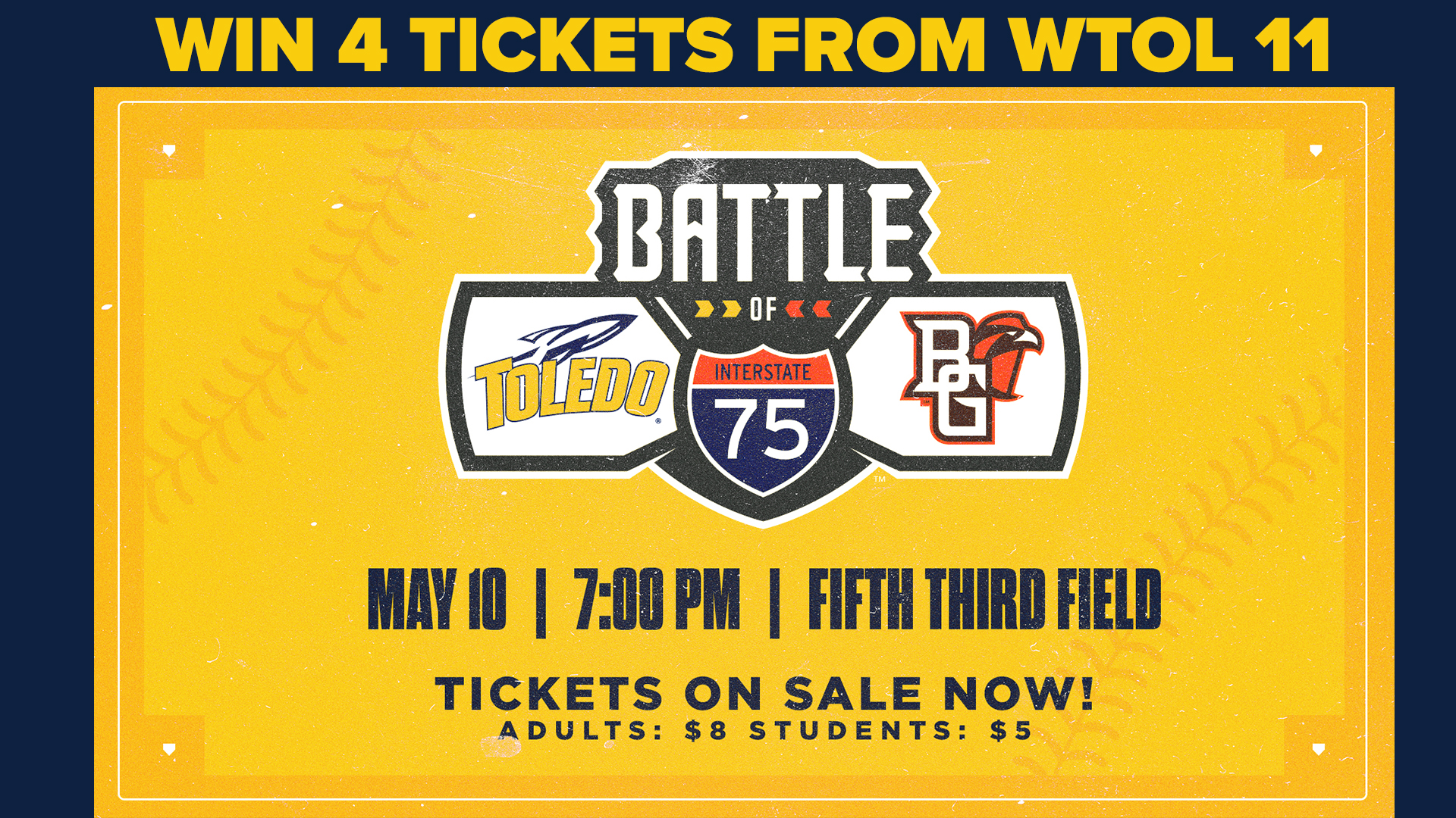 Win 4 tickets to the Battle of I-75