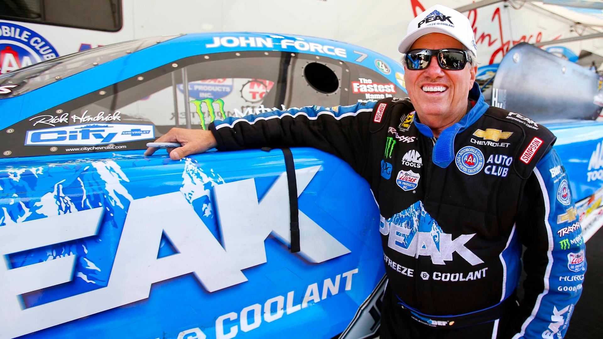 John Force moved to California rehab center