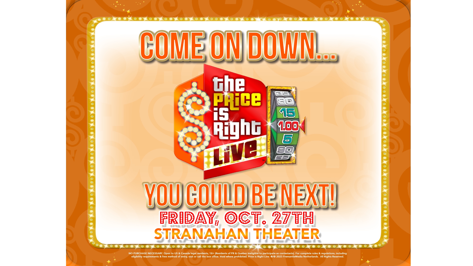 Come on Down! Enter to win tickets to the Price is Right LIVE