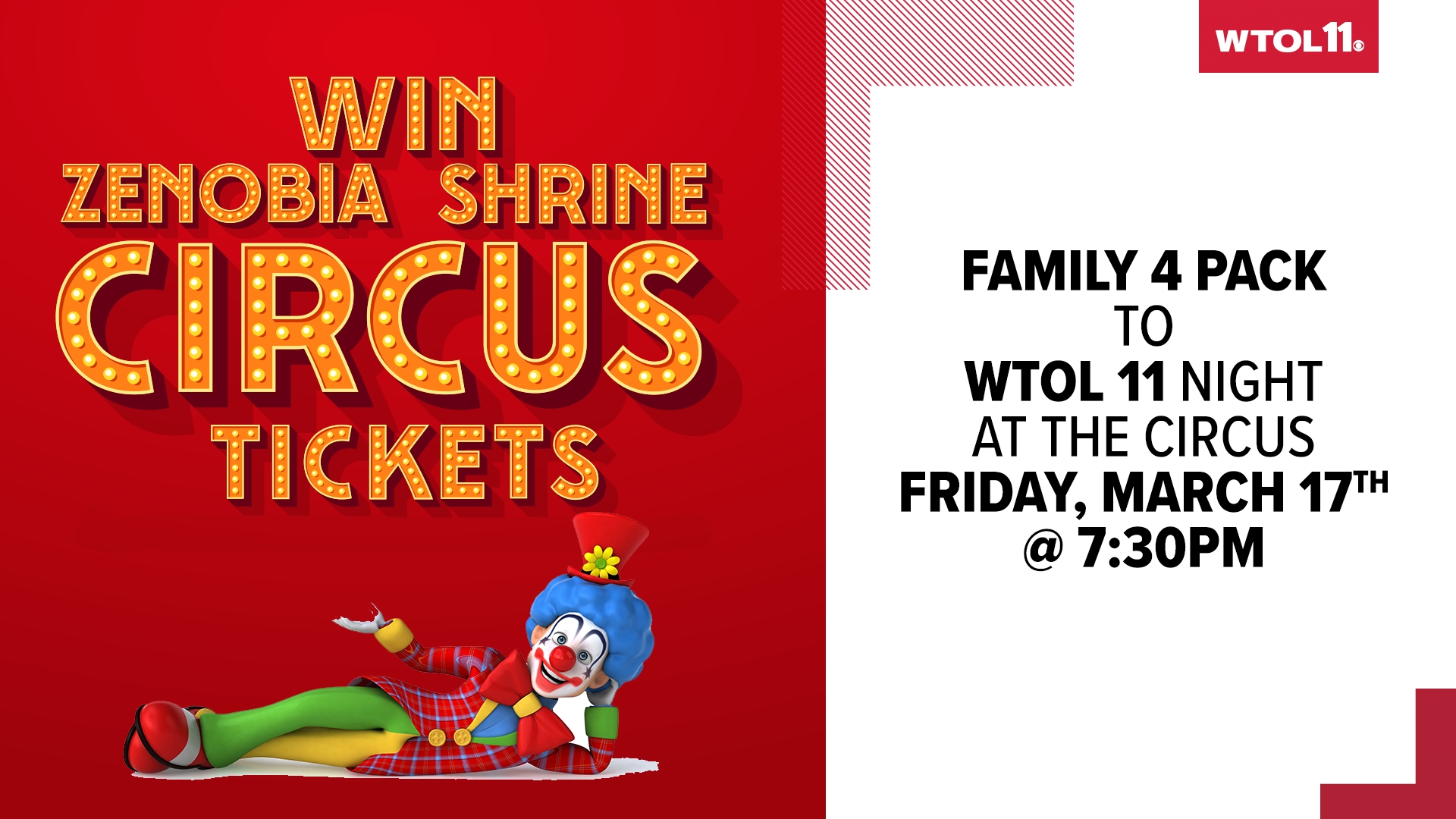 Win tickets to the Shrine Circus!