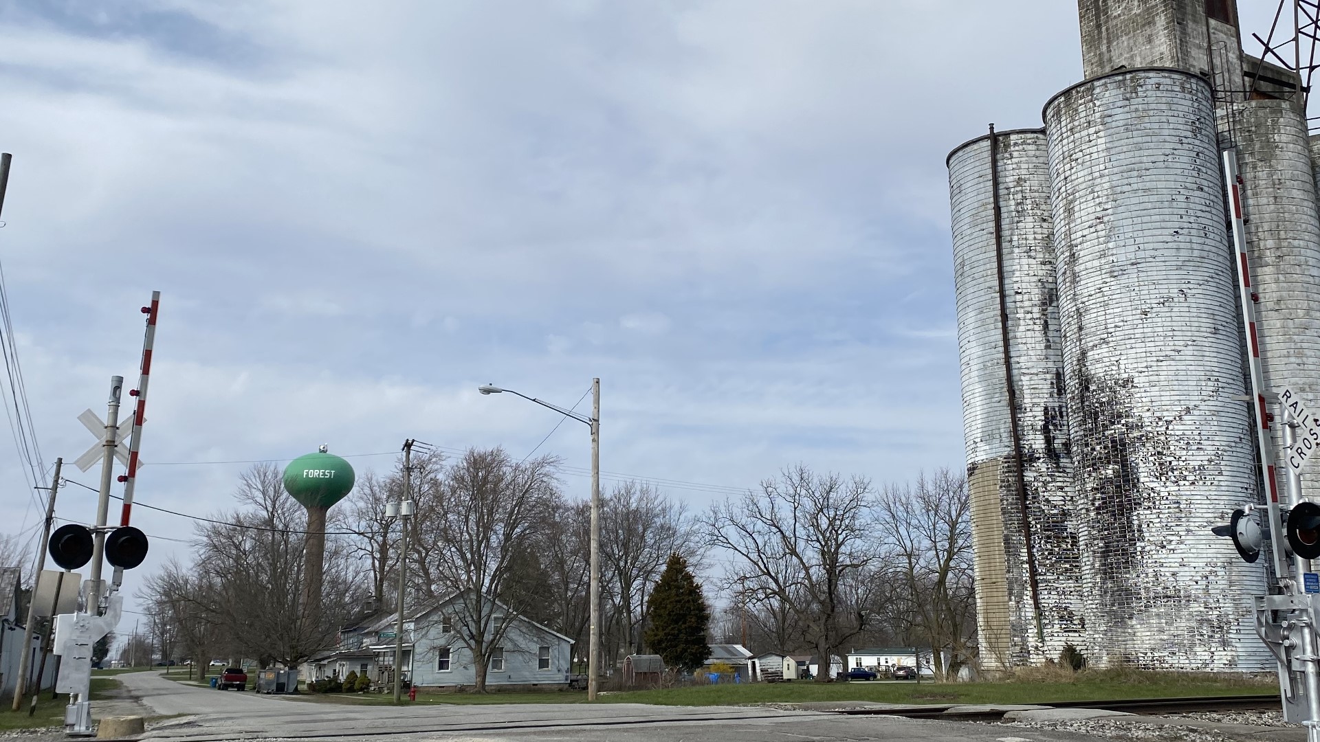 The tiny town of Forest has seen it's population dwindle over the last half century. But for a few days in April it's expecting to be at the center of all the action