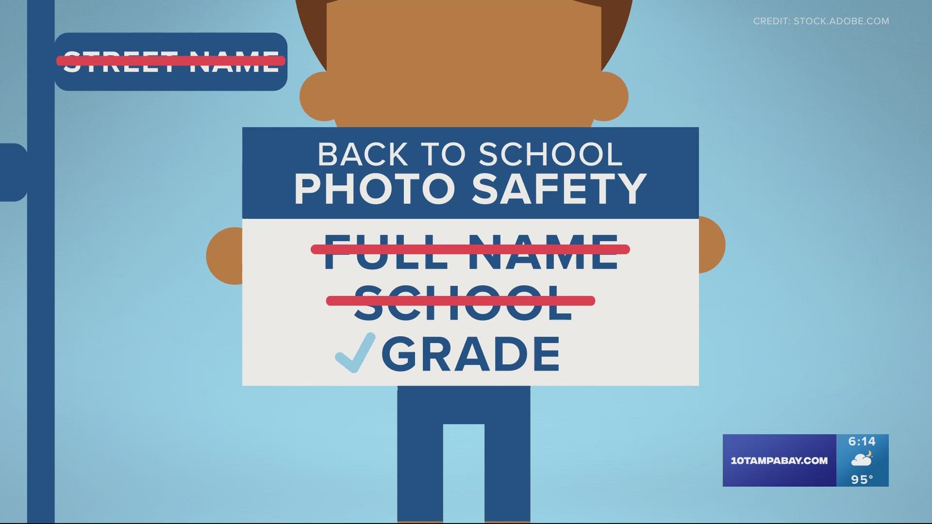 The sheriff's office provided tips on how to post photos of your child safely on social media.