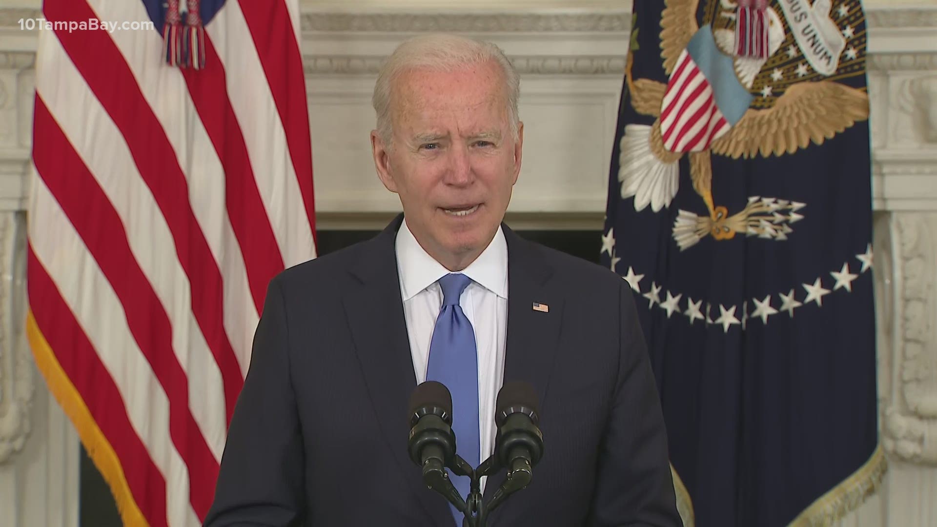 Restaurants who receive grants can use the money for whatever they need to reopen and stay open, according to President Biden.