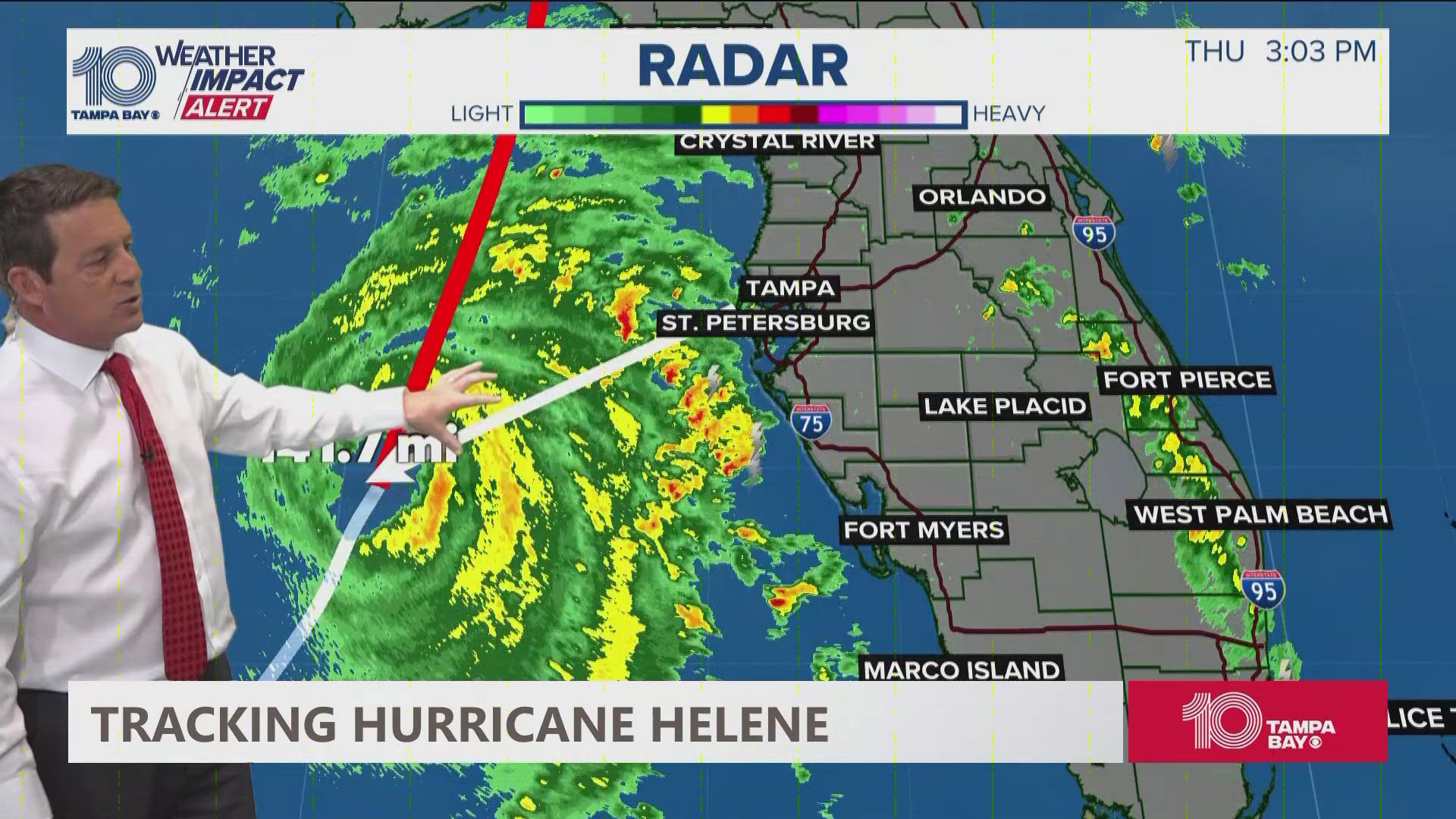 The Tampa Bay region should be prepared for potential severe impacts from Hurricane Helene.