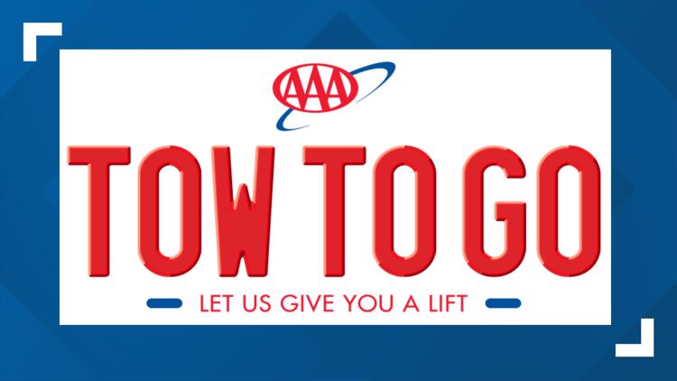 AAA offers free tows, rides with 'Tow to Go' service