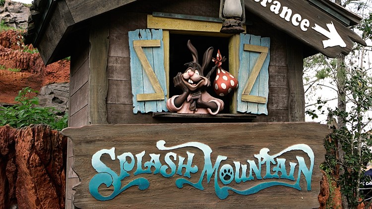 Disney's Splash Mountain to close on Jan. 23 for ride rebrand