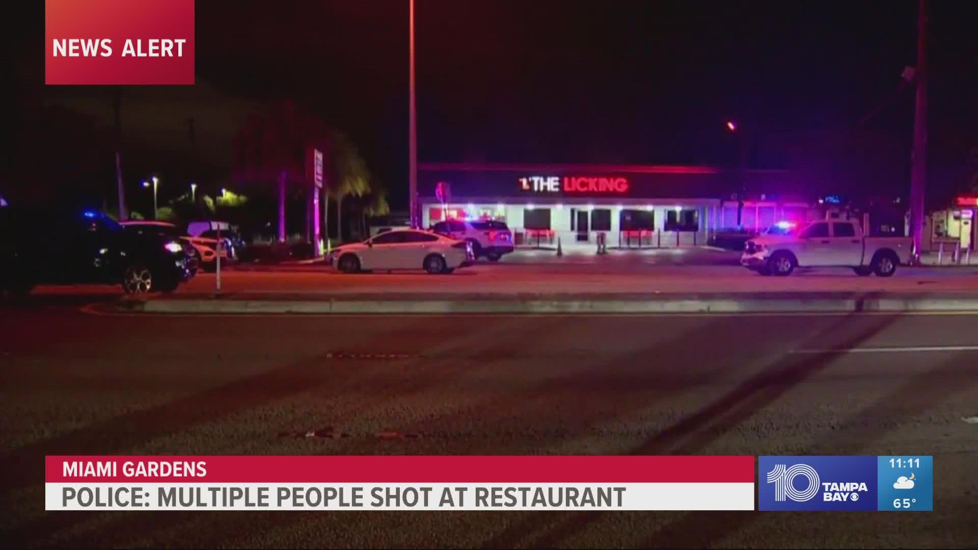Miami Gardens police: Multiple people shot outside restaurant | fox43.com