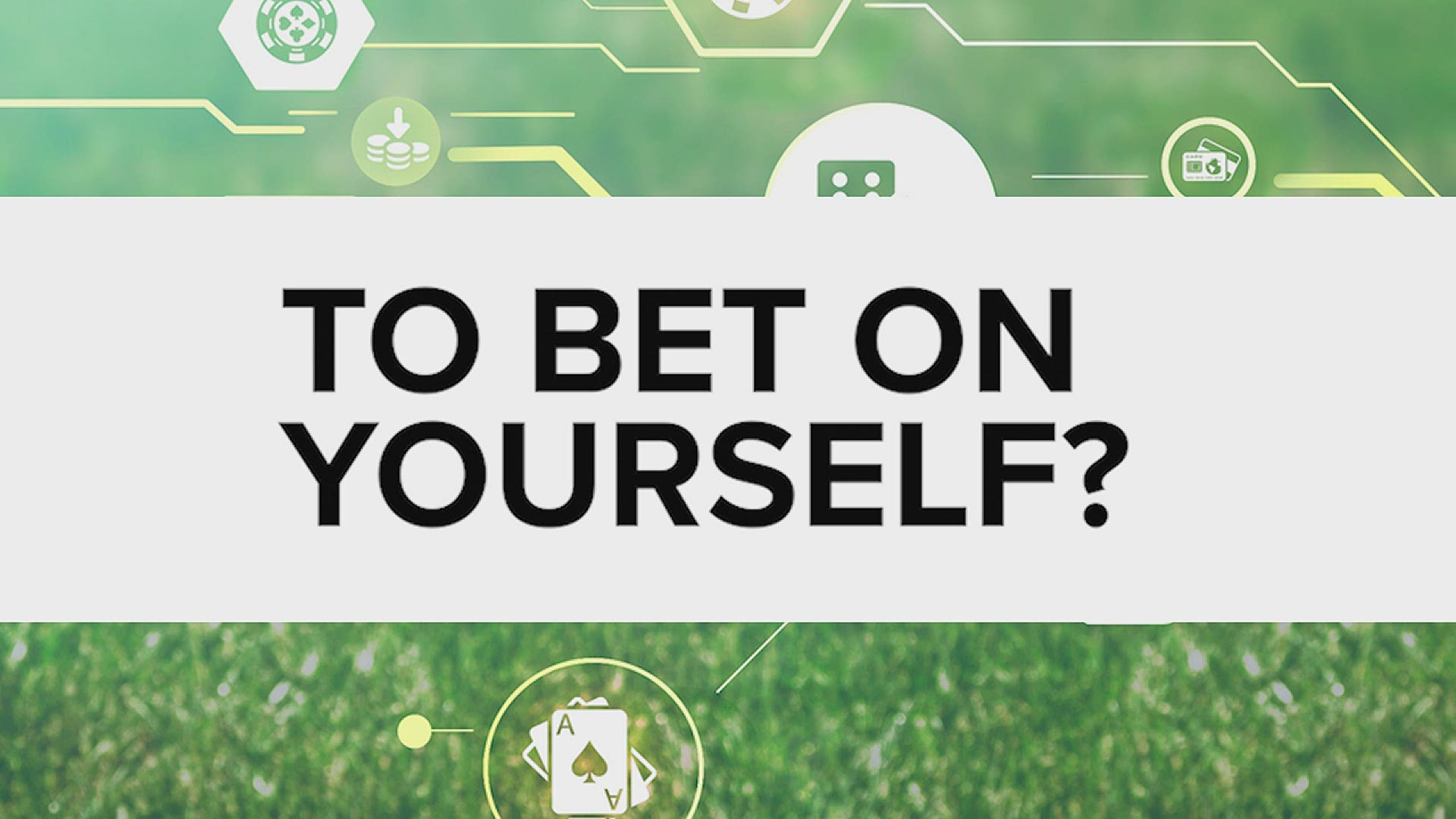 Consumer attorney Charles Gallagher discusses whether it's legal to bet on yourself.