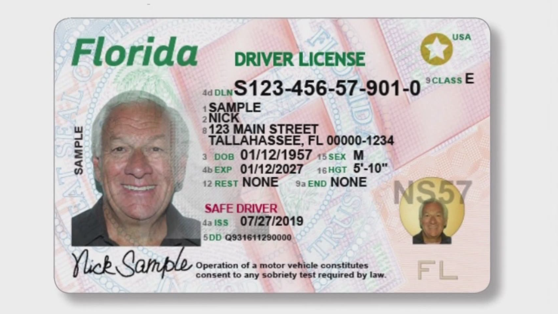 florida license check dmv