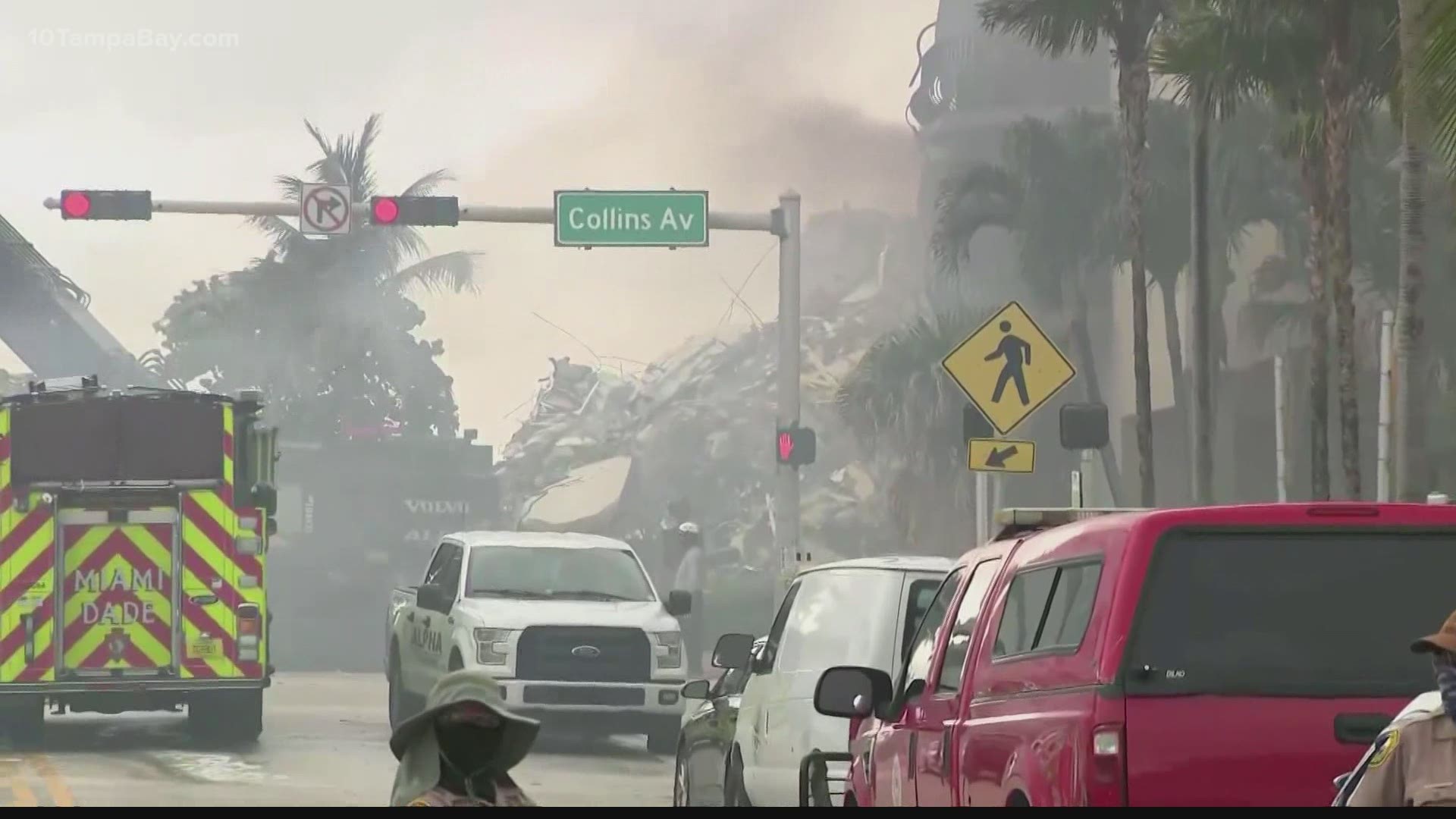 The mayor of Miami-Dade County said that three bodies have been pulled from the rubble of the Champlain Towers South, bringing the death toll to four.