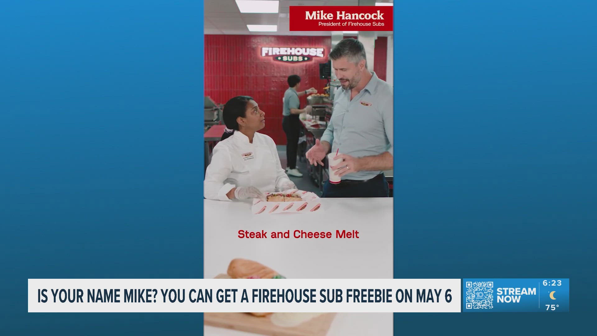 Firehouse Subs Offers Free Steak & Cheese Melts to Patrons Named Mike — image 3