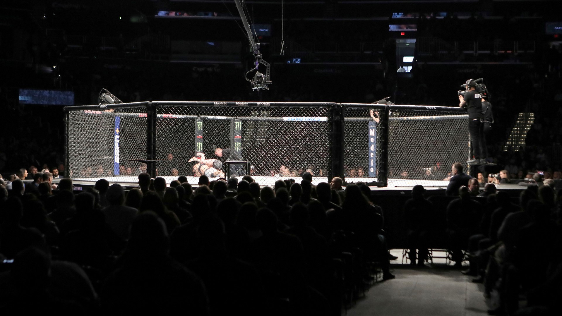This is the first time ever that UFC has brought The Octagon to Des Moines.