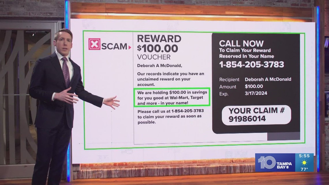 Getting free cash? No, this unclaimed reward voucher promising money is a scam | verifythis.com