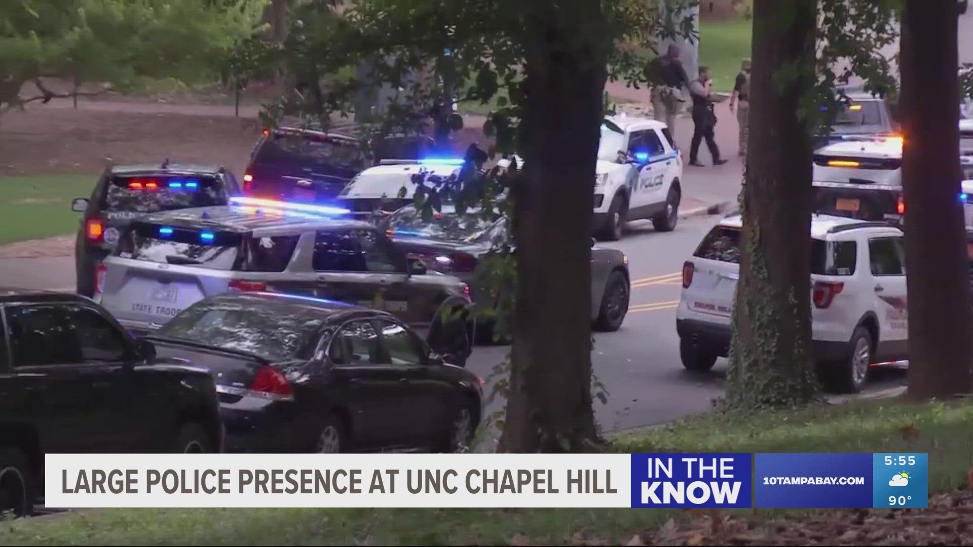 UNC-Chapel Hill Chancellor Kevin Guskiewicz said the shooting was in Caudill Laboratories, and there is no longer a threat to the public.