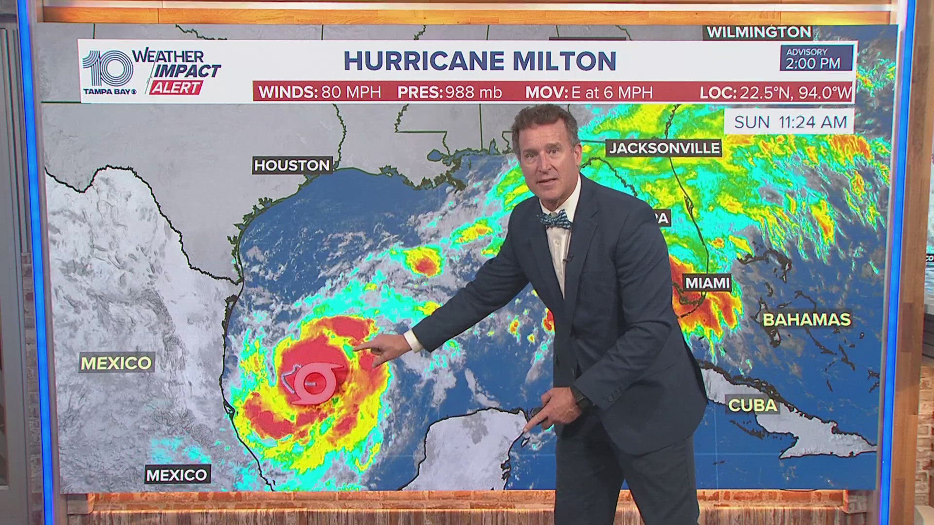 Milton is expected to make landfall Wednesday and impact the Tampa Bay region.