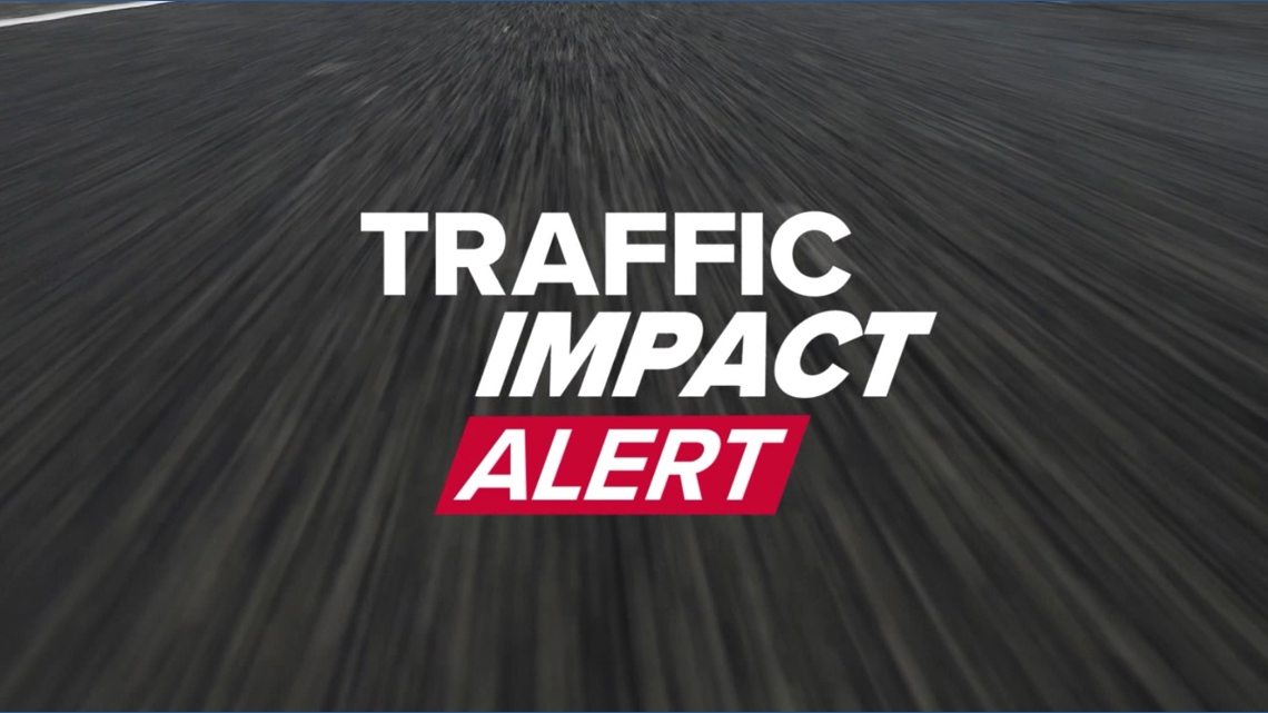 1 injured after crash in east lanes of Interstate 235