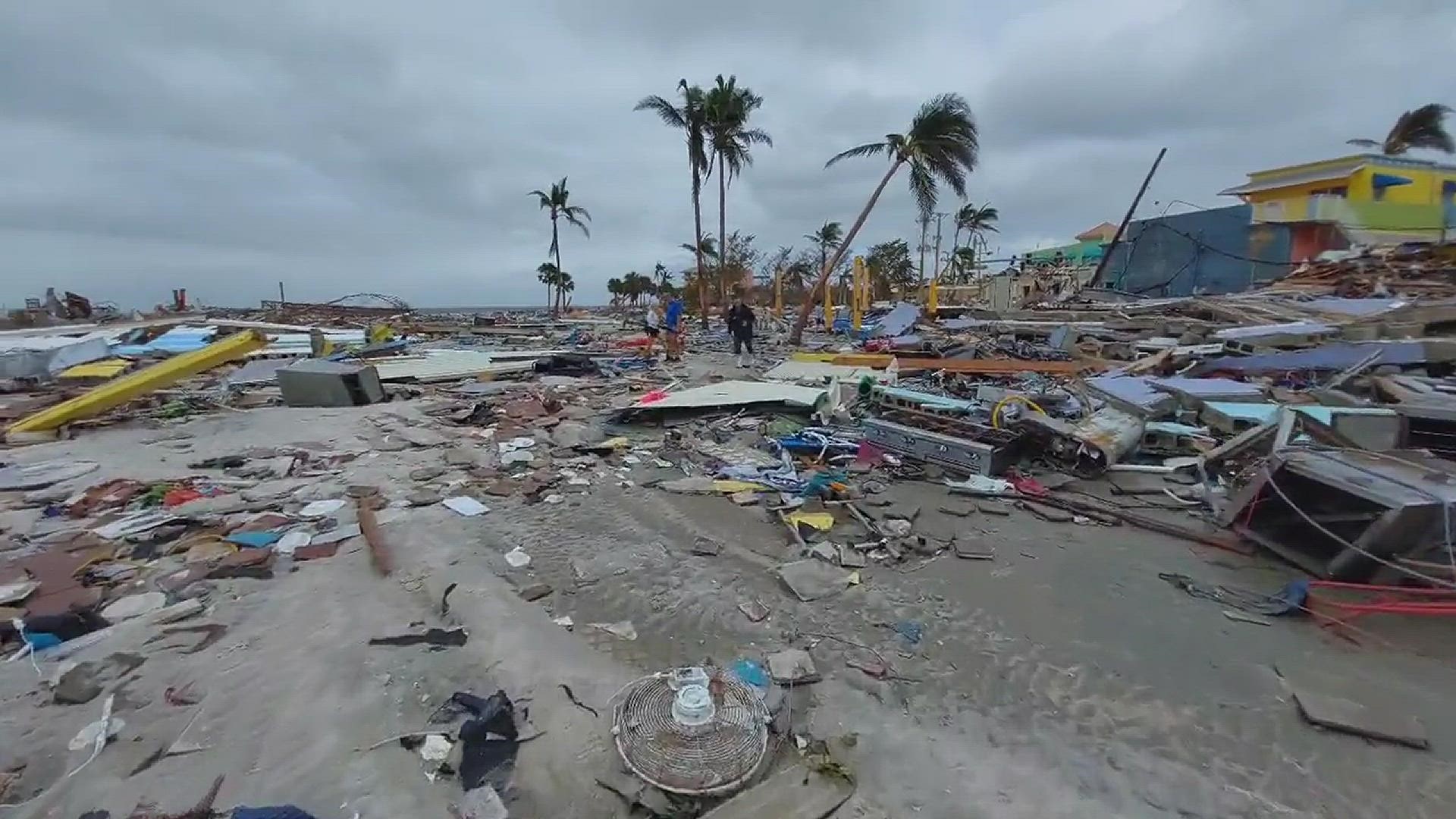 WATCH Fort Myers Beach 'leveled' after Hurricane Ian (1/2)