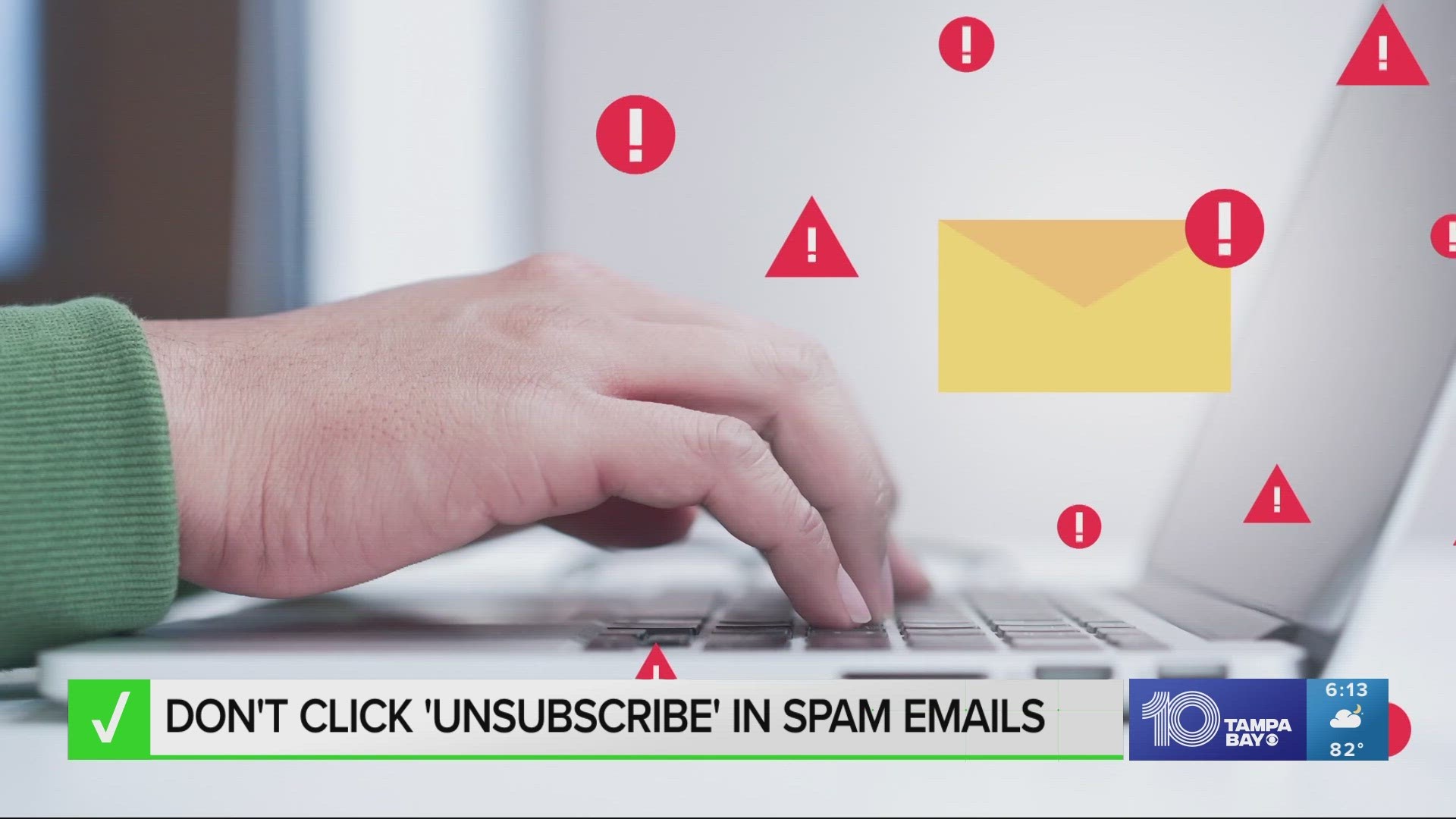 Depending on who sent it, VERIFY found it’s not always safe to click the "unsubscribe" button in spam email.