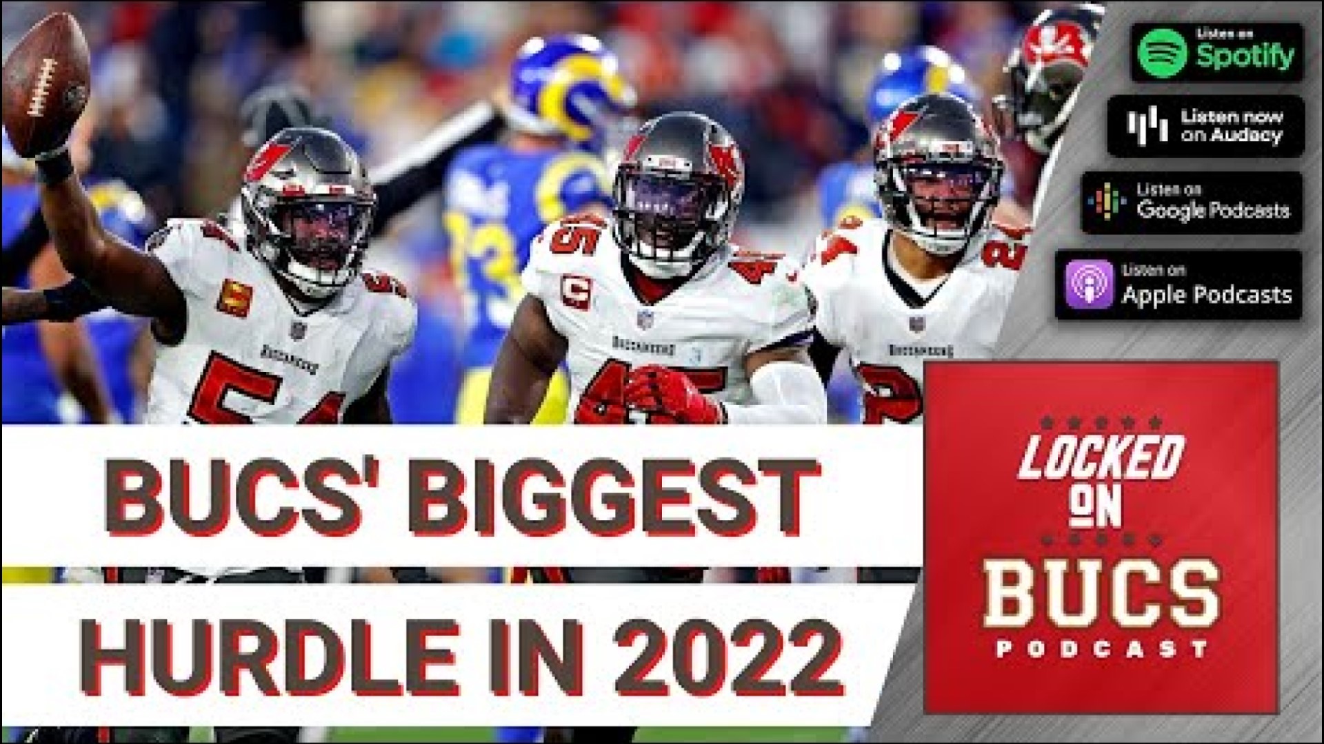The Buccaneers have faced their share of obstacles, but what is the biggest hurdle they have to get over if they are going to send Tom Brady out as a champion?