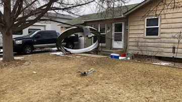 Airplane parts fall from sky in Colorado, authorities say