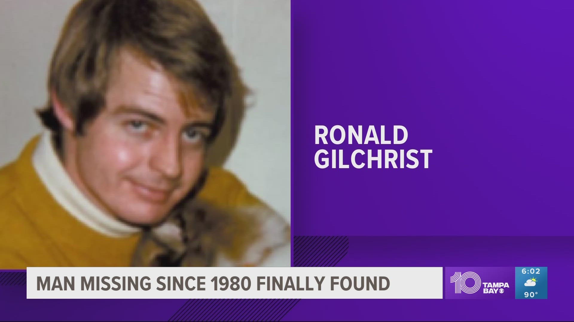 On Oct. 28, 1980, then-29-year-old Ronald Gilchrist left a home in Clearwater. His destination — Miami.
