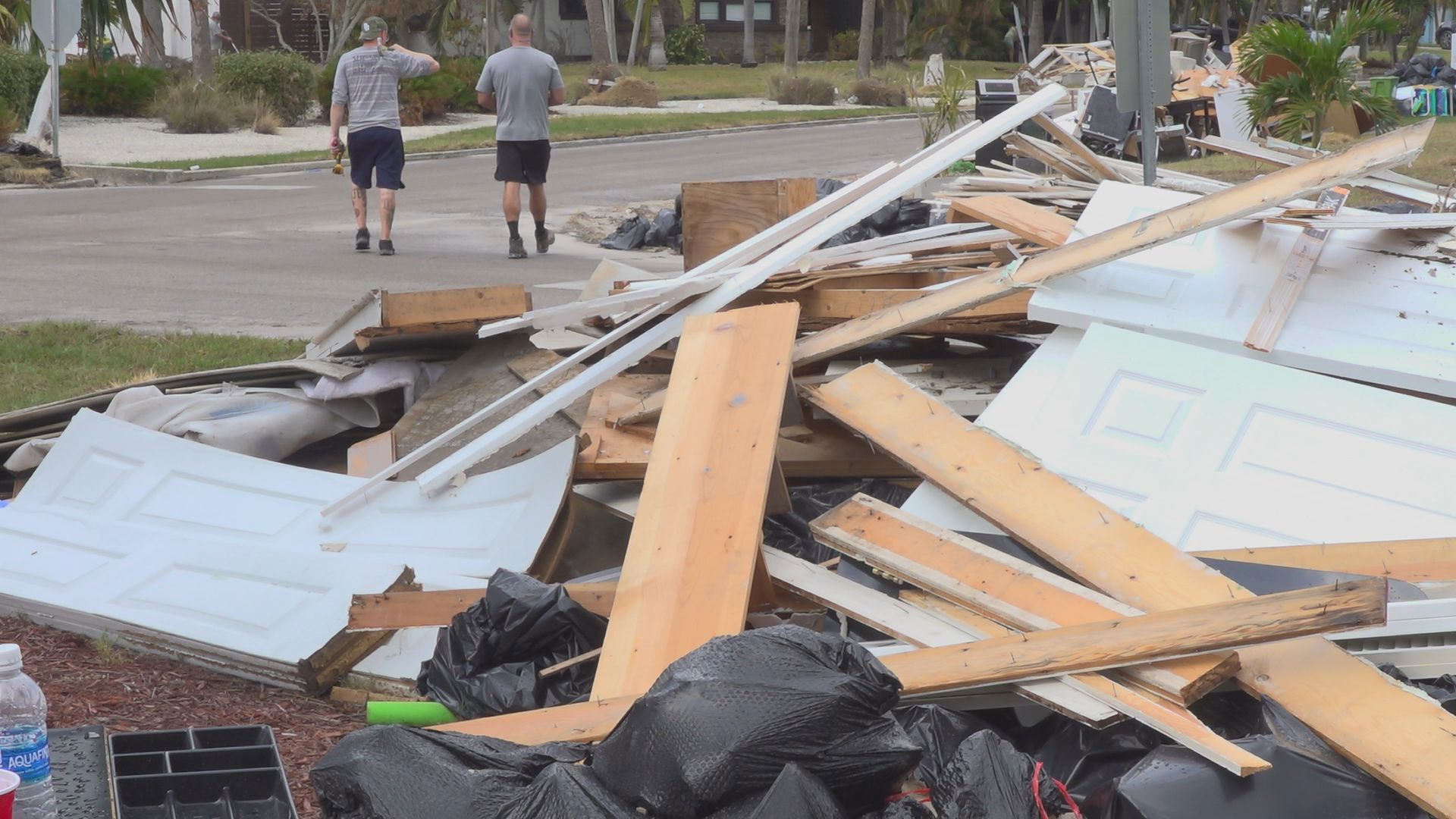 After the hurricane, an effort to collect donations has begun in North Carolina.