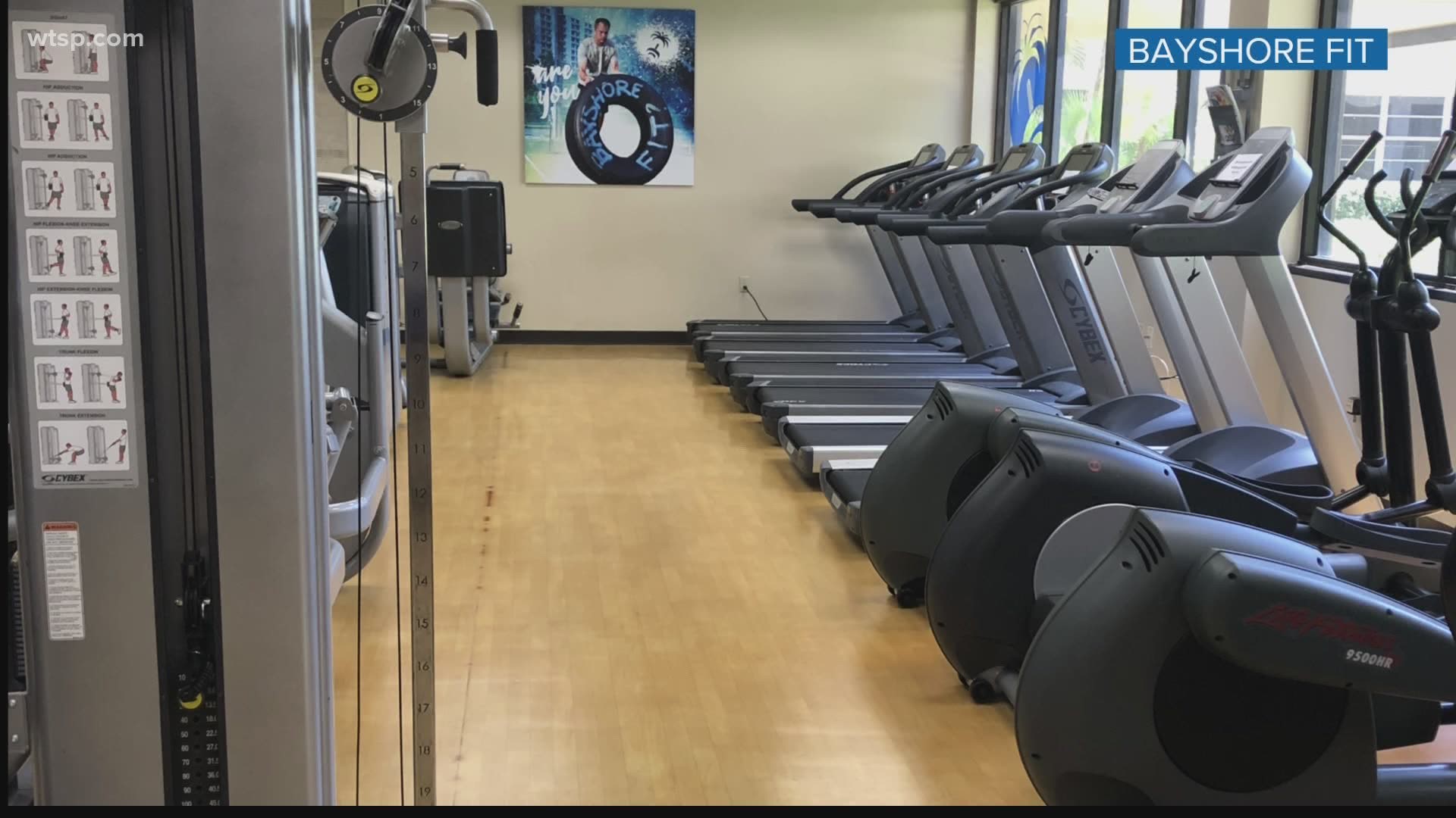 One gym says it'll close its doors every hour and half to deep clean.