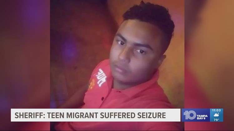 La muerte de un adolescente en un centro de detención de inmigrantes de Tampa Bay probablemente fue causada por una convulsión, dice el alguacil