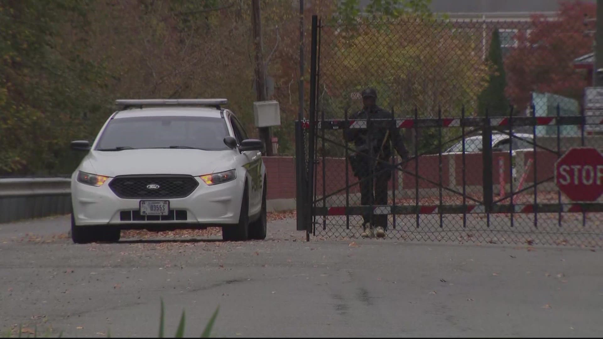 A person is in custody after FBI and other law enforcement officials responded to a barricade situation at Fort Belvoir in Fairfax County Sunday, authorities said.