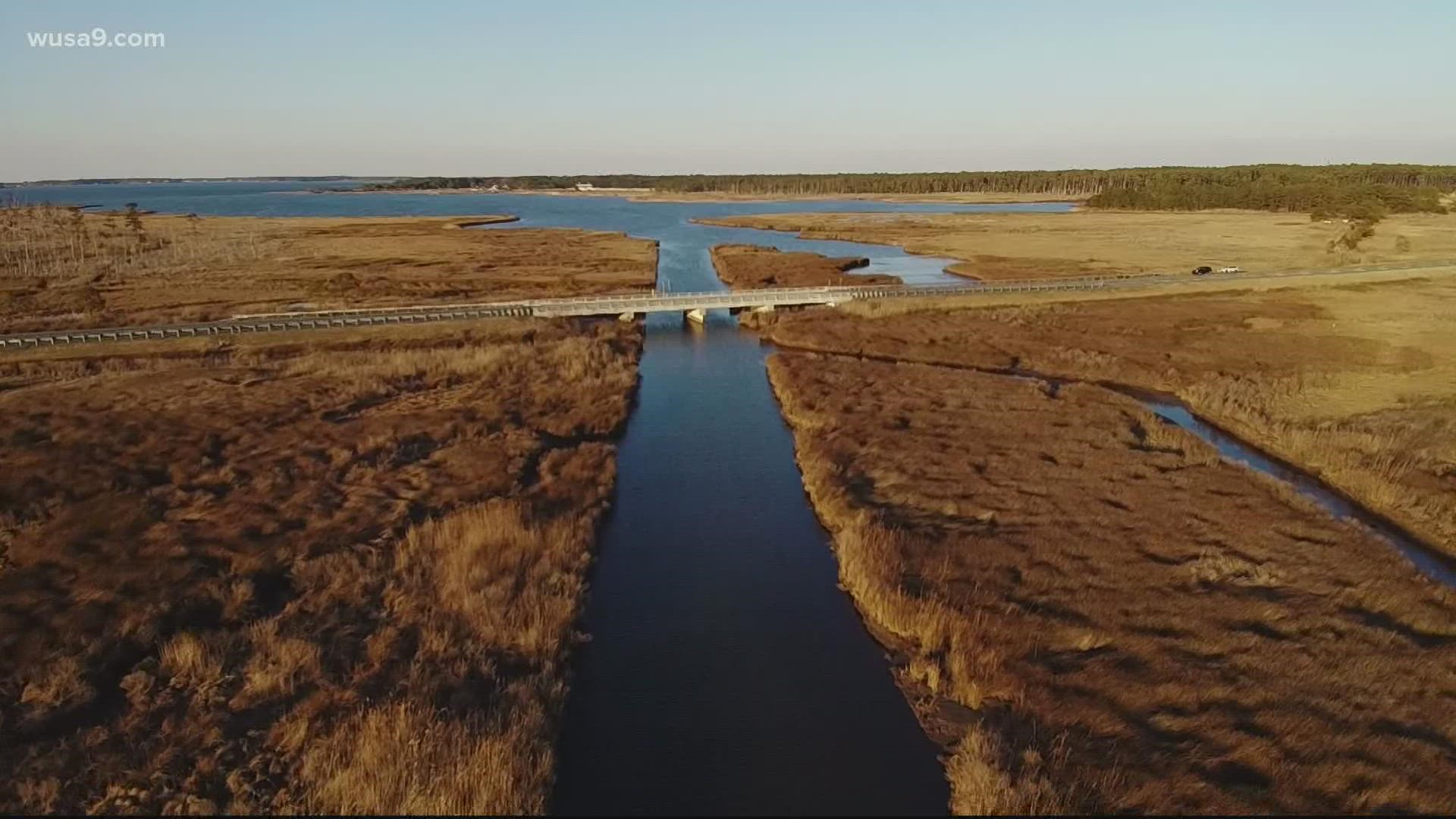 History is being threatened by climate change in Dorchester County, Maryland.