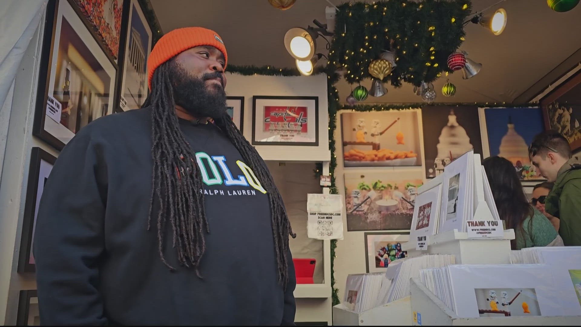 Joe Shymanski artwork displayed at DC Downtown Market | fox43.com