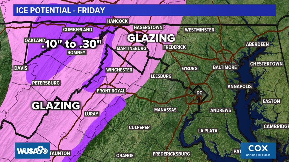 Washington DC weather: Ice storm January 1 2021 - Vimarsana News