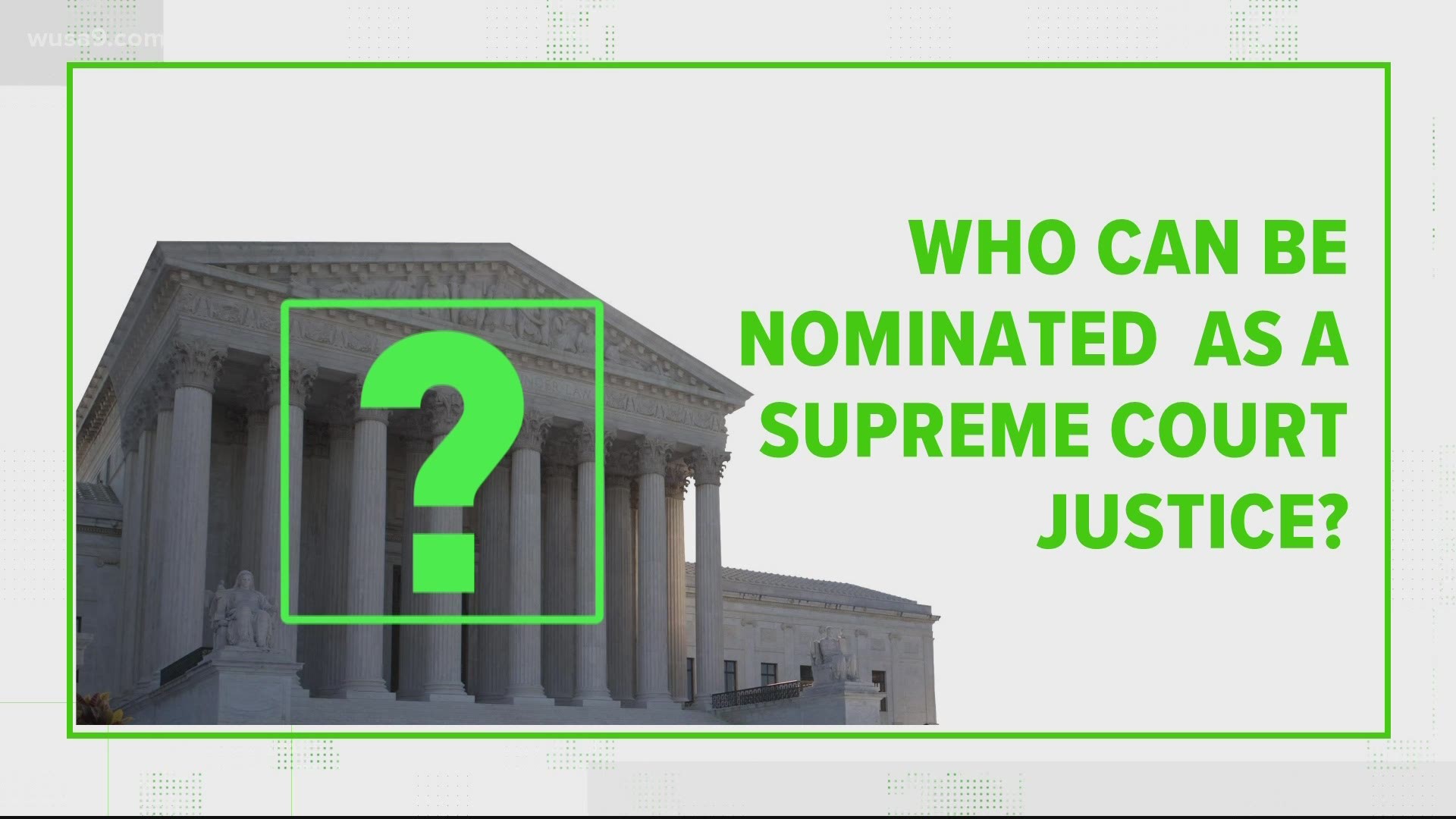 You don't need a law degree to sit on the bench, but our experts say there's one thing that could keep someone from being nominated.