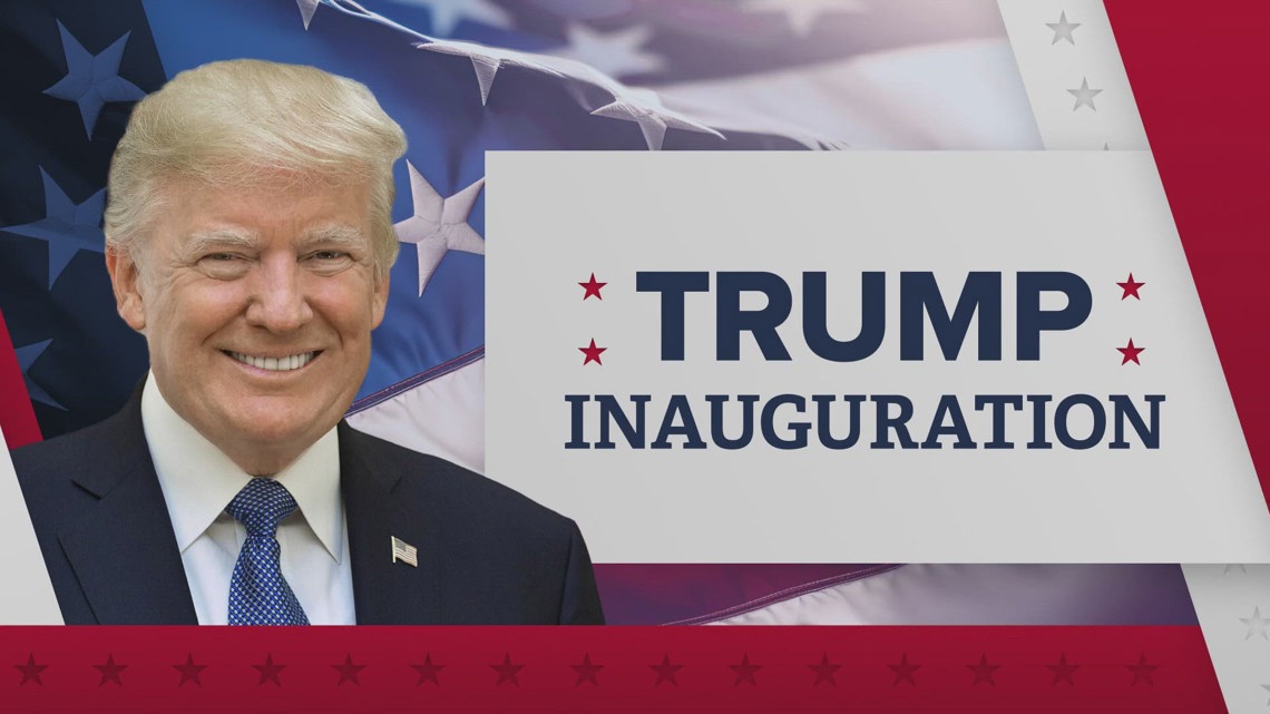 Inauguration Day 2025 Donald Trump 47th President Live