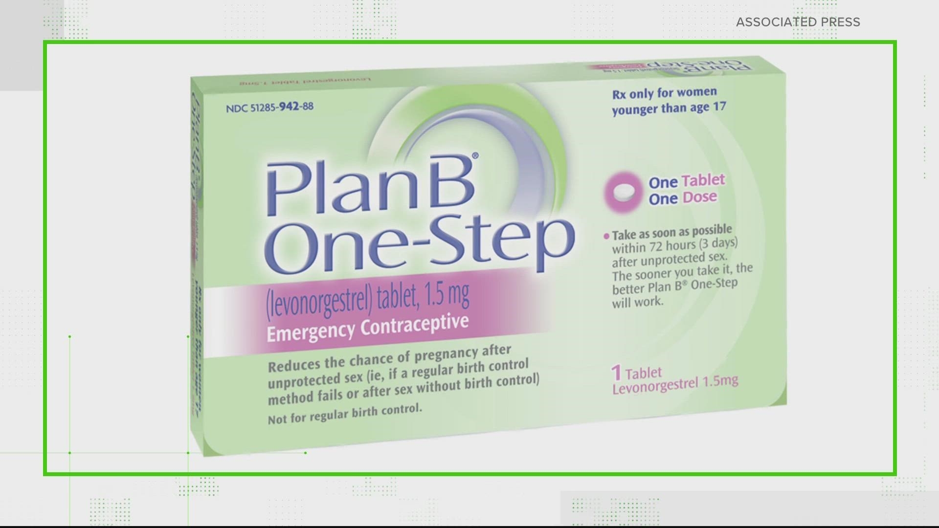 Some stores are capping the sales of the so-called "morning after" pill following the Supreme Court decision overturning Roe v. Wade.