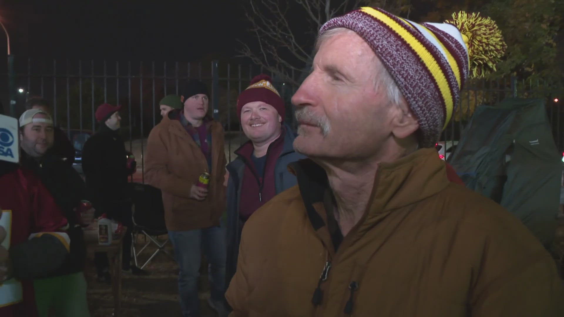 Fans we found at Lincoln Financial Field are fired up for the Commanders' new era. 