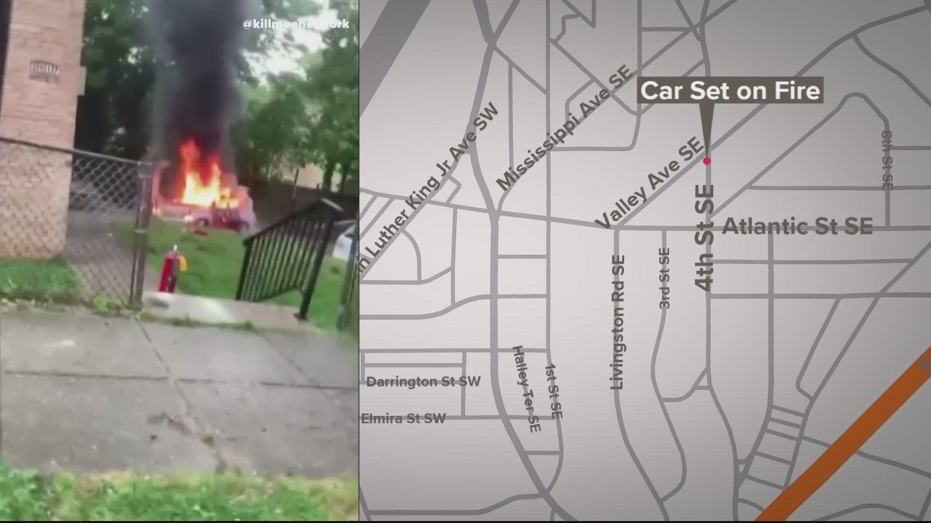 Police: Woman sets fire to car with adults and children inside | fox43.com