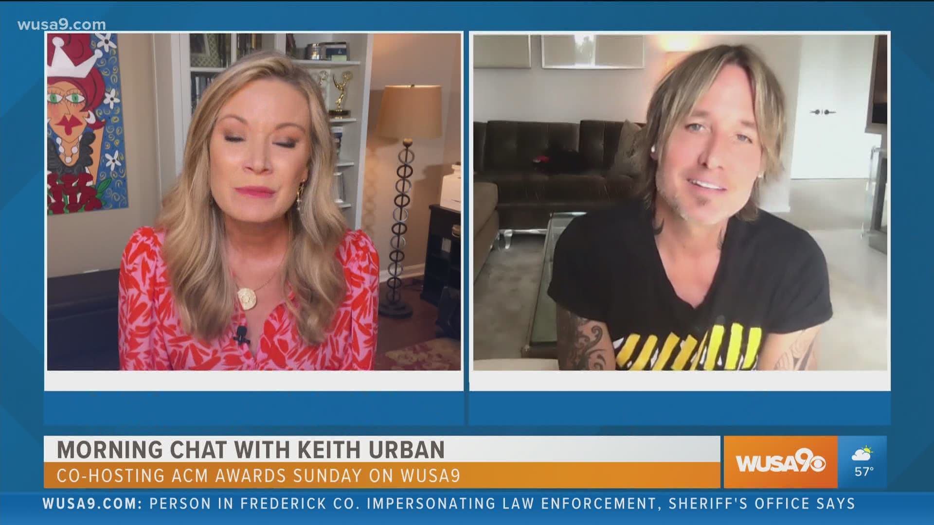 Country star Keith Urban chats with Kristen about the Country Music Awards and more.