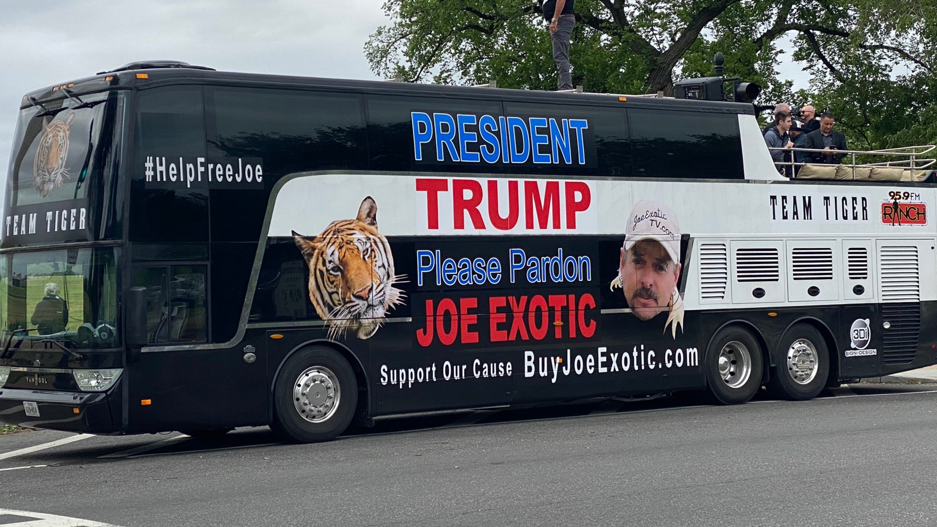 The legal team of Neflix's Tiger King star, Joe Exotic, visited Trump's hotel in Washington, D.C. in hopes of getting Joe a presidential pardon from President Trump.
