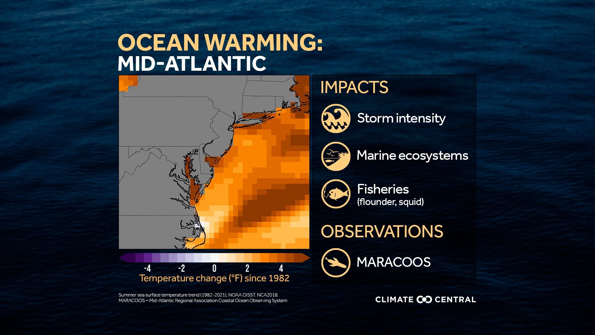 The Chesapeake Bay is warming at a rapid rate