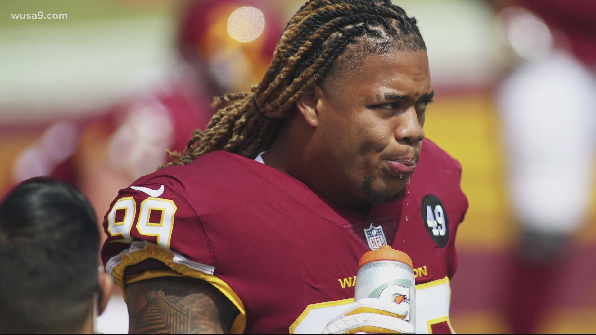 From questions about teammates and his mother's cooking, Washington Football Team defensive end Chase Young takes on WUSA9's Rapid 9 segment.