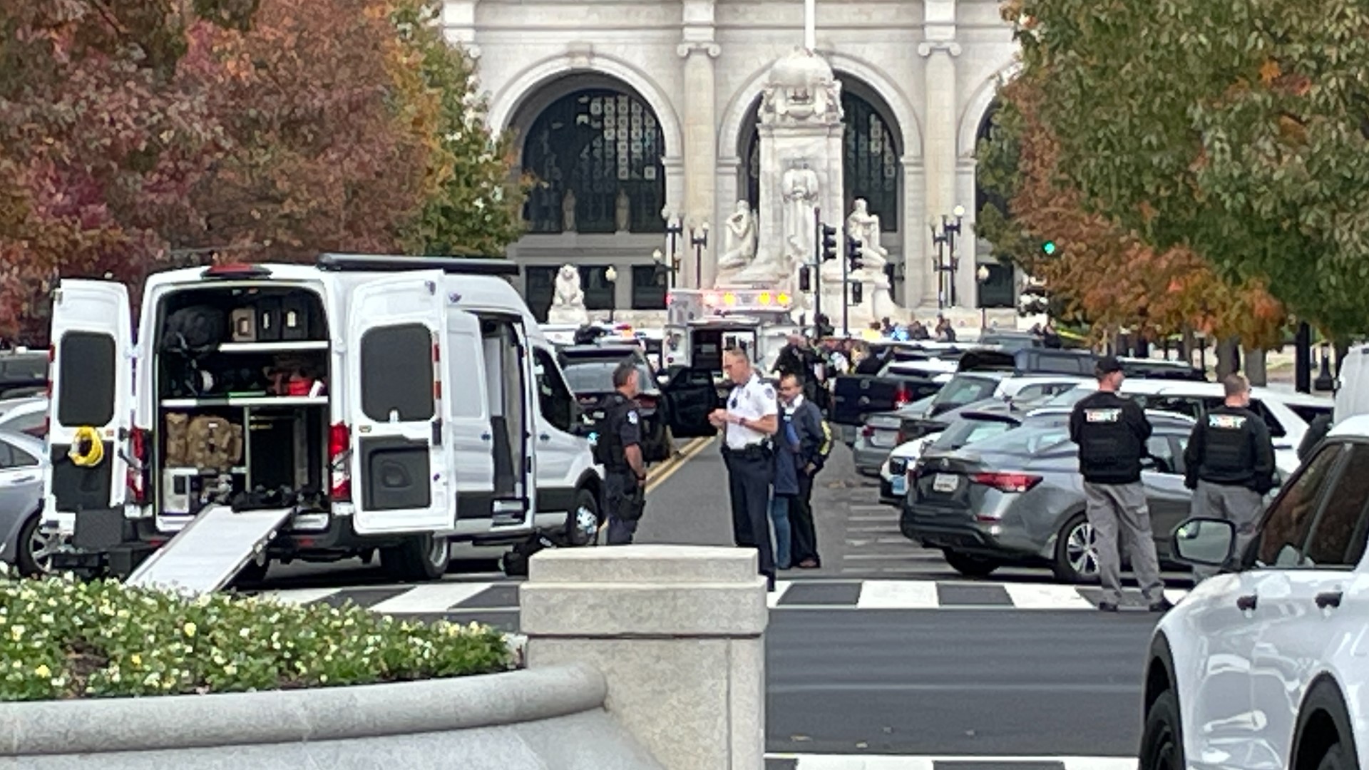 U.S. Capitol Police officers tased a man on Tuesday who was carrying a "long style firearm" in a park area not far from the U.S. Capitol.