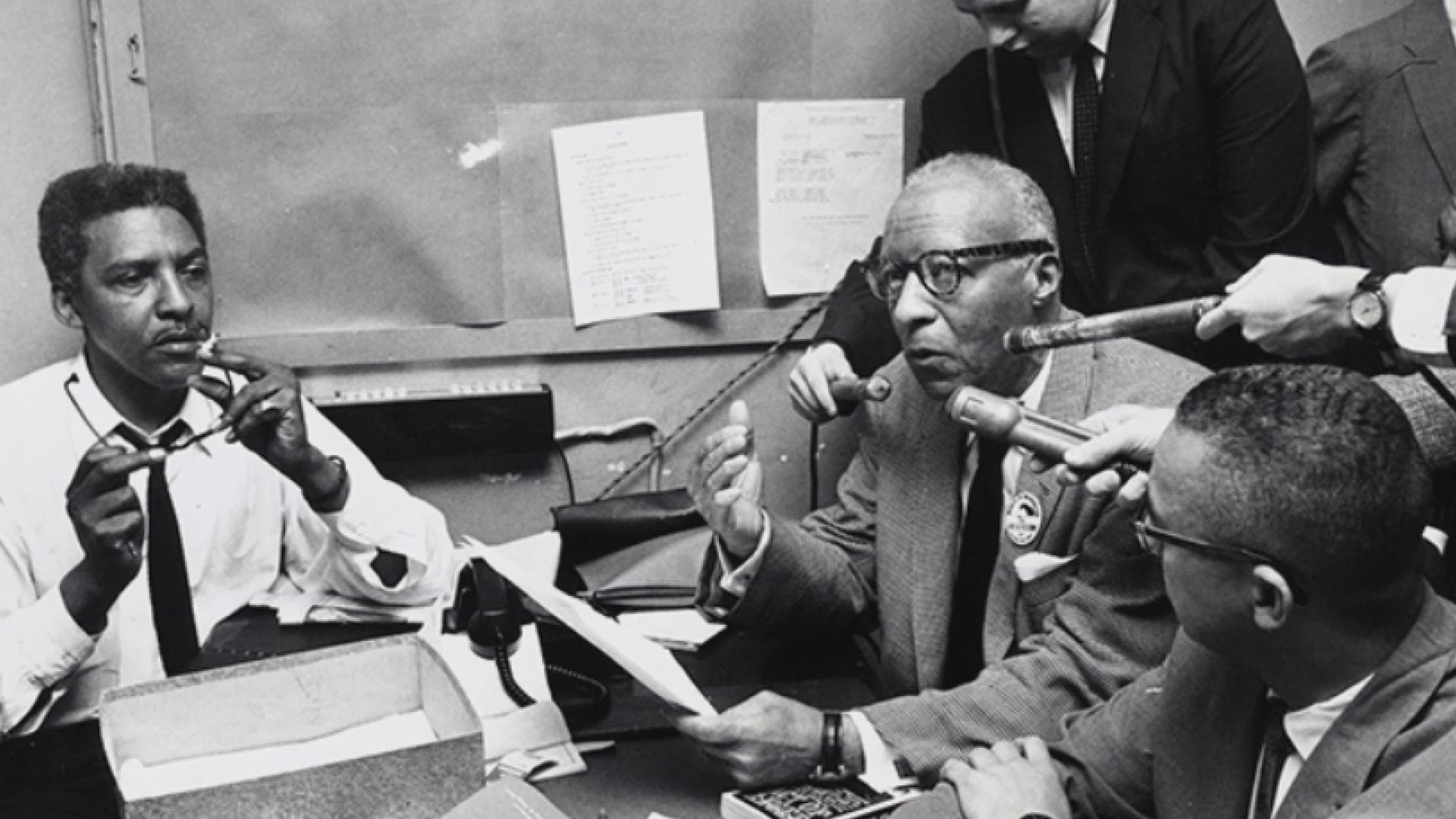 Yale law student Eleanor Holmes worked with 1963 March on Washington organizer Bayard Rustin