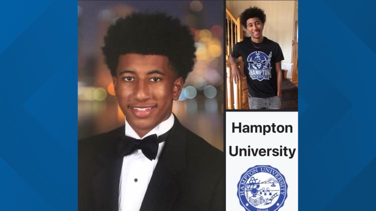 Teen whose parents died in car crash granted full scholarship to Hampton University