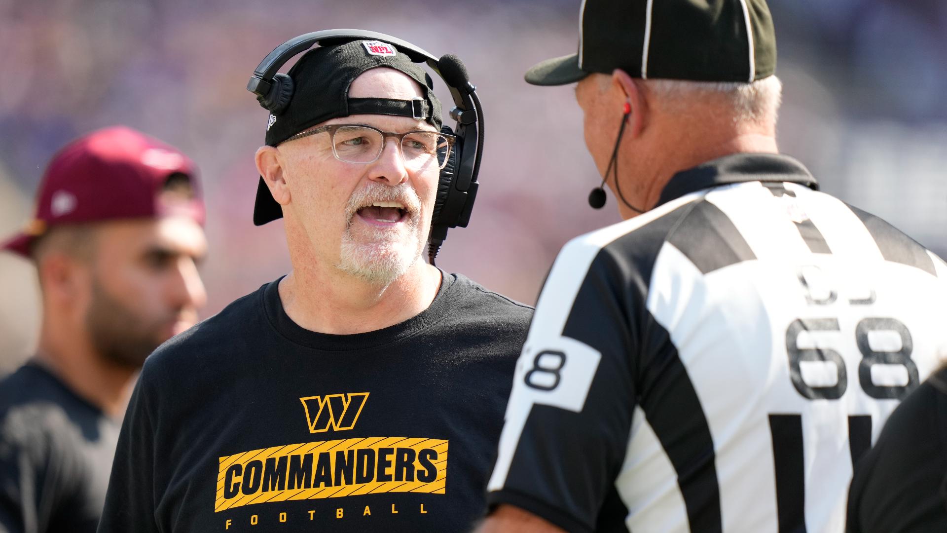 The Washington Commanders didn’t get the results they wanted on Sunday and the head coach says it is all part of the journey to finding themselves.