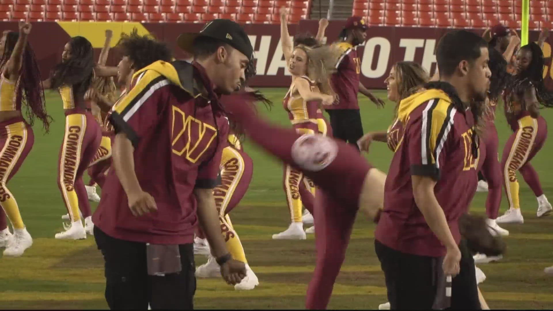 Command Force dance team brings unique energy to FedEx Field | fox43.com