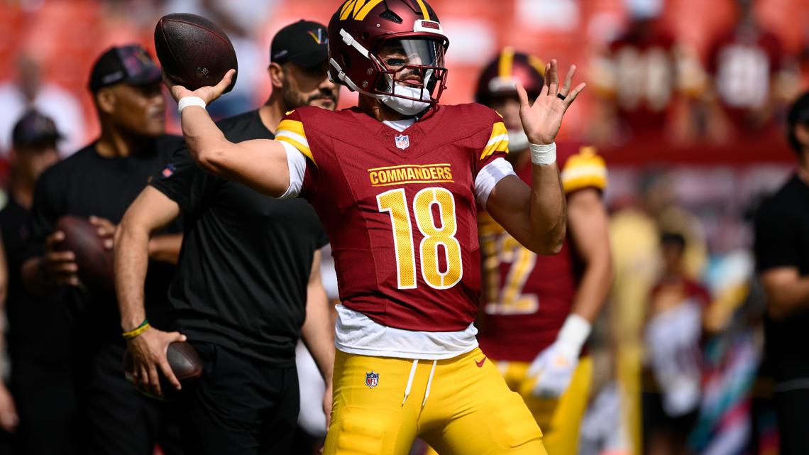 Backup Marcus Mariota spotlighted in Commanders win over Panthers