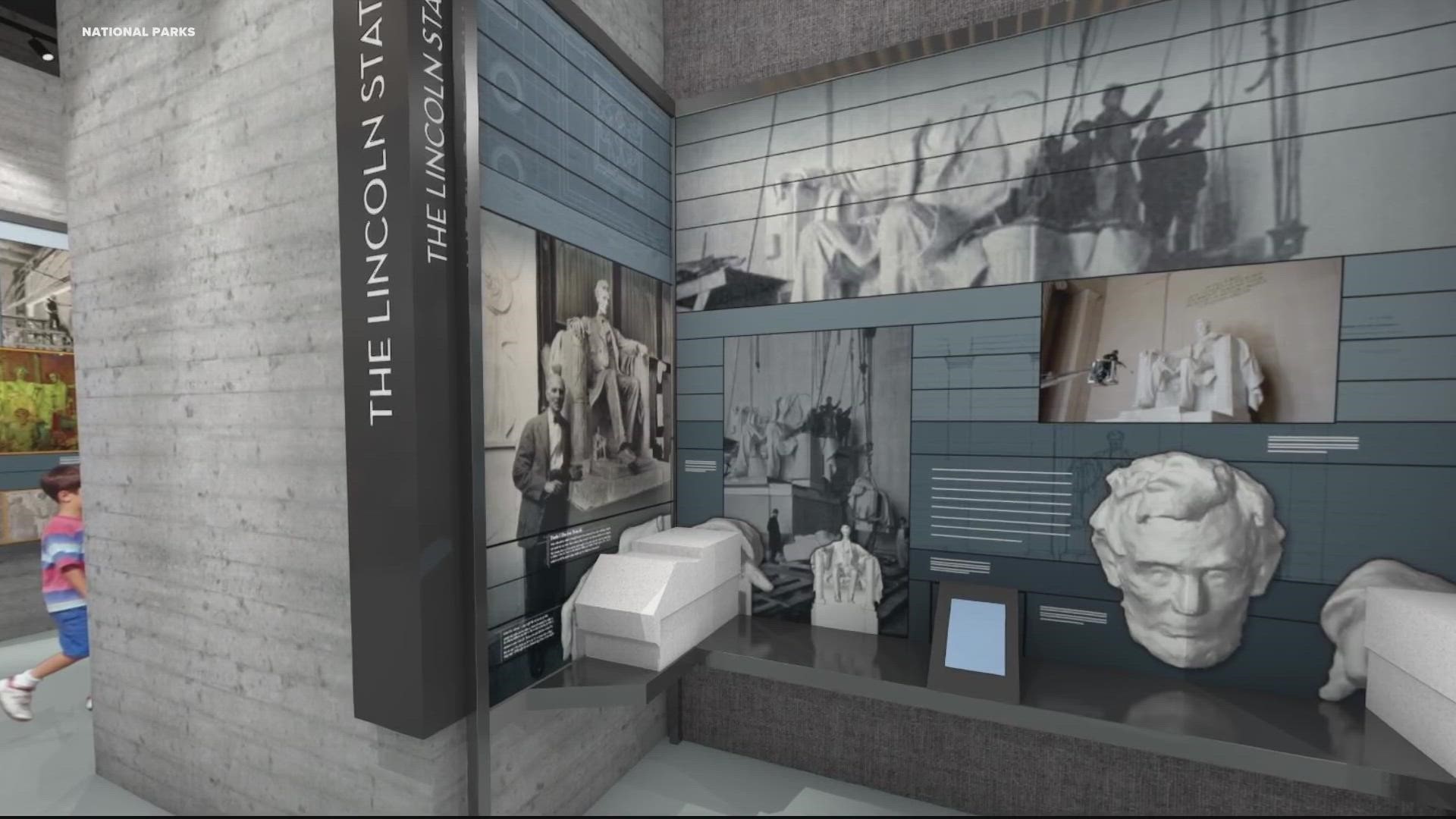 The Park Service made the announcement on Presidents' Day, offering a sneak peek of what the museum will look like with renderings of the upcoming immersive museum.