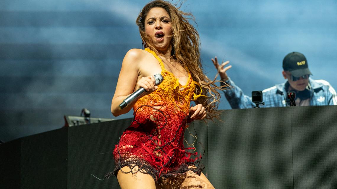 Shakira at Nats Park for WorldPride 2025 concert